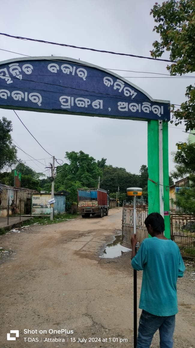 Drainage and road survey fieldwork for the Atabira and Barpali NAC project