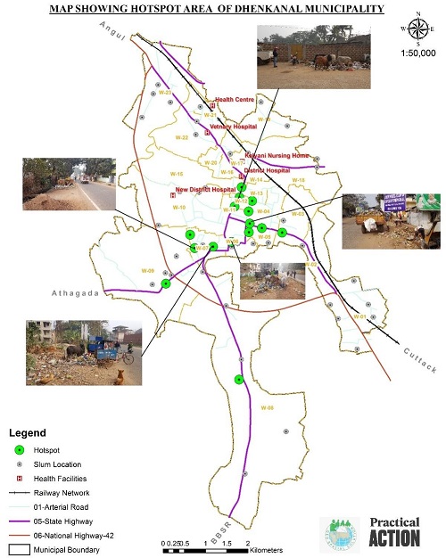 Waste management field study in Dhenkanal Municipality