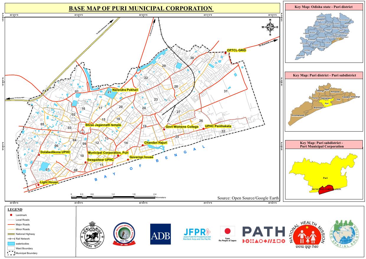 Preview for Puri CHAP - Base Map